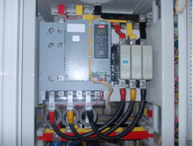 CONTROL PANEL WITH PLC&SOFT STARTER