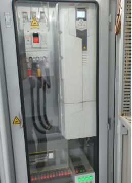 CONTROL PANEL WITH PLC&SOFT STARTER