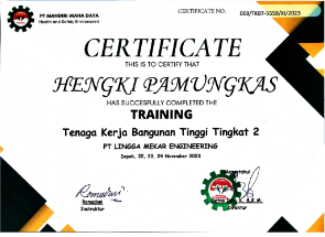 CERTIFICATE 2026