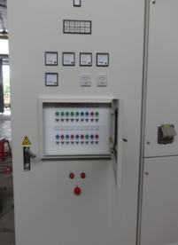 CONTROL PANEL WITH PLC&SOFT STARTER