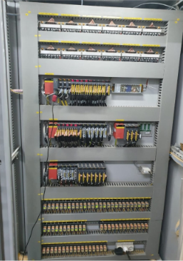 CONTROL PANEL WITH PLC&SOFT STARTER
