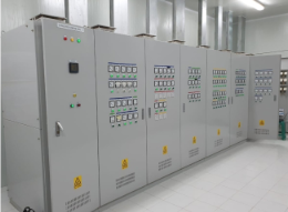 CONTROL PANEL WITH PLC&SOFT STARTER