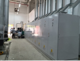 CONTROL PANEL WITH PLC&SOFT STARTER