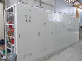 CONTROL PANEL WITH PLC&SOFT STARTER